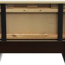 Abbildung Einzel-/Grundelement 100 cm H-Line Rückansicht