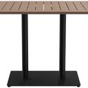 Abbildung Eettafel Kerst Slim Rückansicht