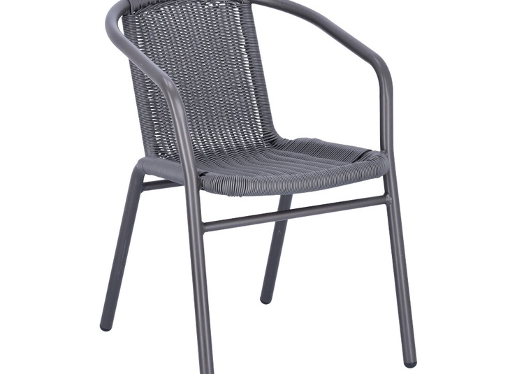 Abbildung Chaise à accoudoirs Enriko Schrägansicht