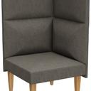 Abbildung Eck-/Abschlusselement rechts Tuya B Schrägansicht