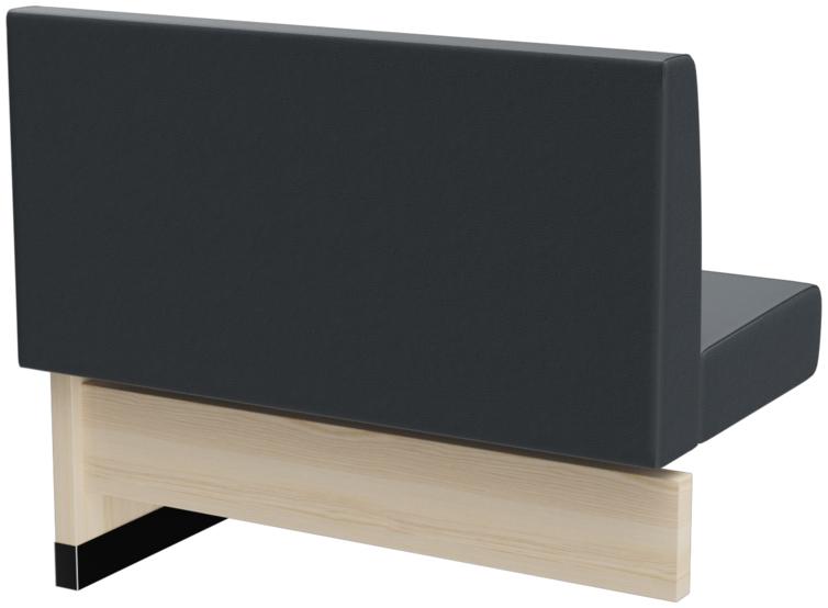 Abbildung Extension/End element 100 cm H-Line Schrägansicht