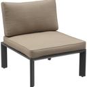 Abbildung 1-seater element Lorcan Schrägansicht