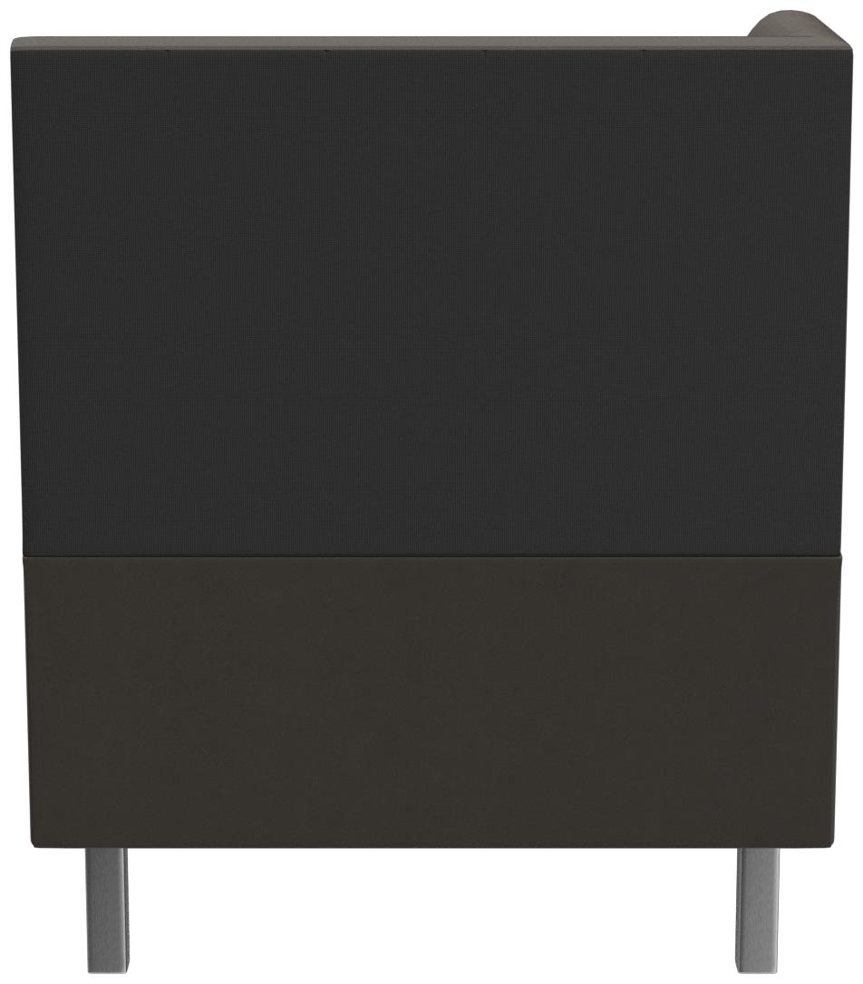 Abbildung Abschlusselement links D-Line Rückansicht