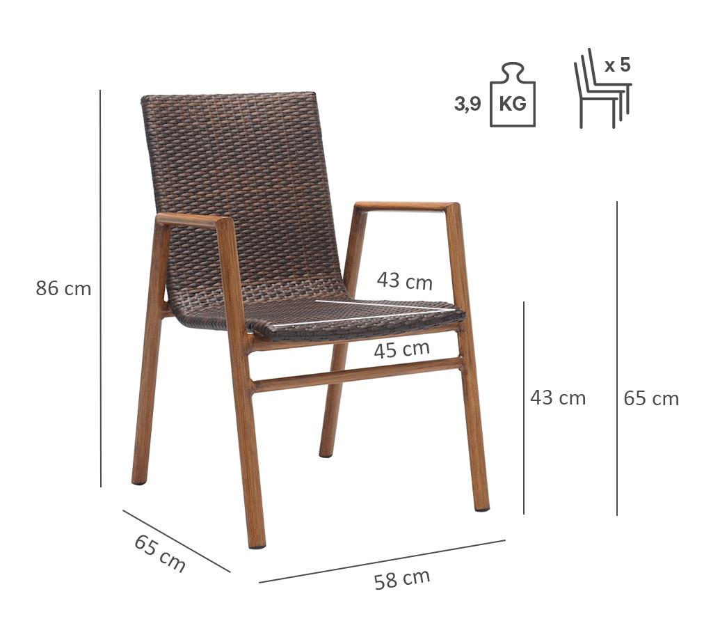 Abbildung Armlehnstuhl Tinna