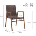 Abbildung Armlehnstuhl Tinna