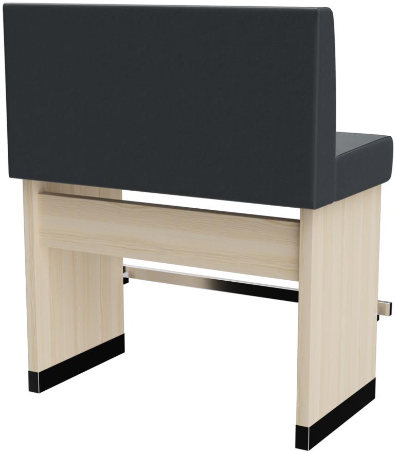 Abbildung Single/base element 100 cm H-Line Schrägansicht
