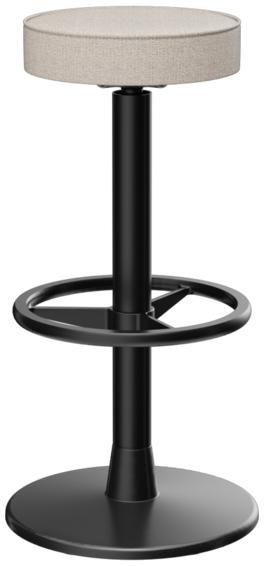 Abbildung bar stool Modular S Seitenansicht