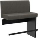 Abbildung Anbau-/Abschlusselement 100 cm H-Line Schrägansicht