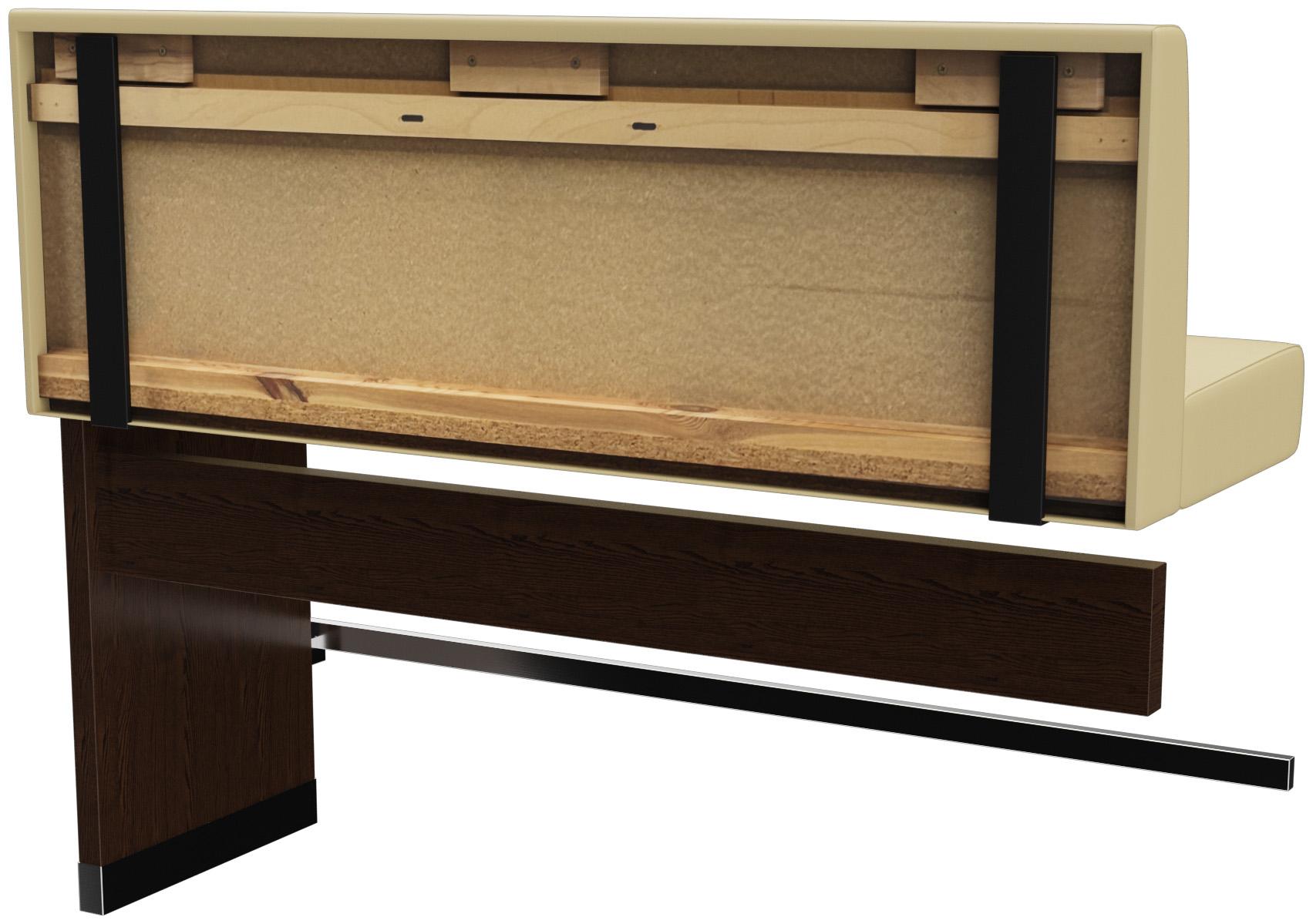 Abbildung Anbau-/Abschlusselement 150 cm H-Line Schrägansicht