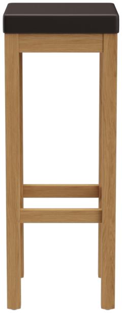 Abbildung bar stool Delu Vorderansicht