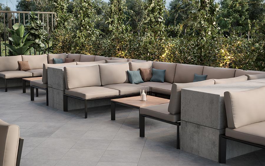 Abbildung 2-seater Lorcan Ambiente