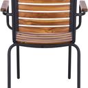 Abbildung Chaise à accoudoirs Bran Rückansicht