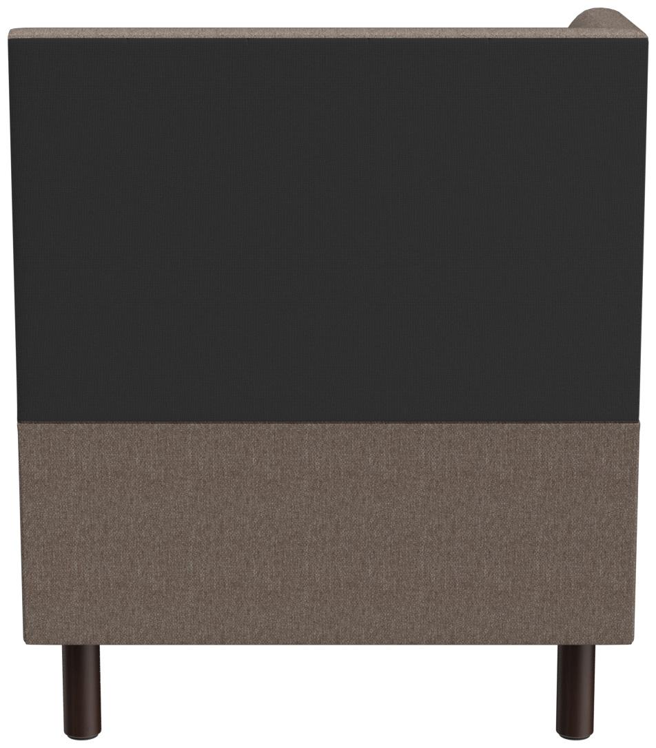 Abbildung Abschlusselement links D-Line Rückansicht