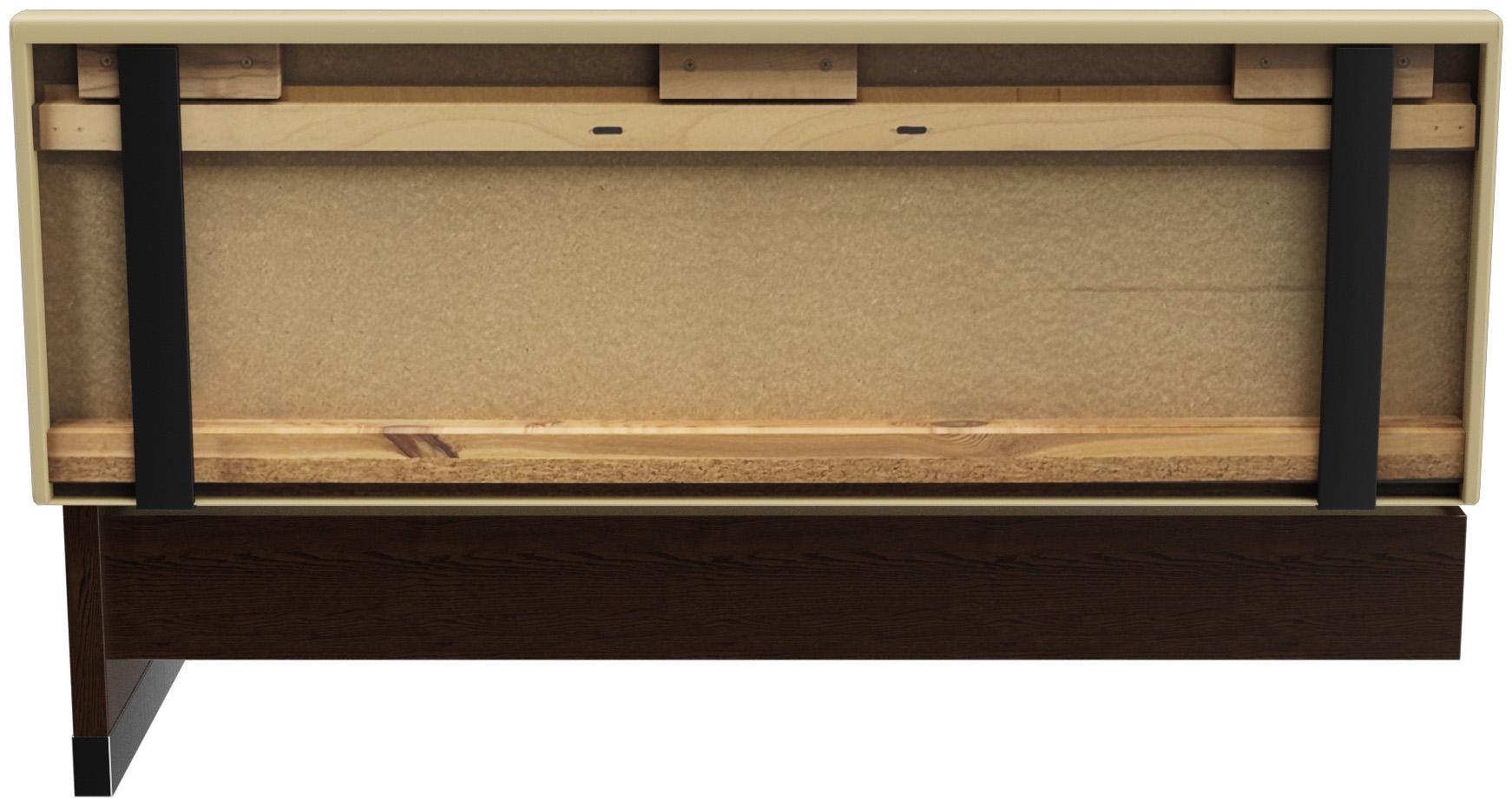 Abbildung Anbau-/Abschlusselement 150 cm H-Line Rückansicht