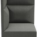 Abbildung Rechts eindstuk/afsluitelement Tuya B Seitenansicht