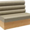 Abbildung Abschlusselement links 120cm Ripple Schrägansicht