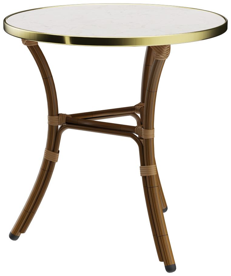 Abbildung Table à manger Marysol Rückansicht