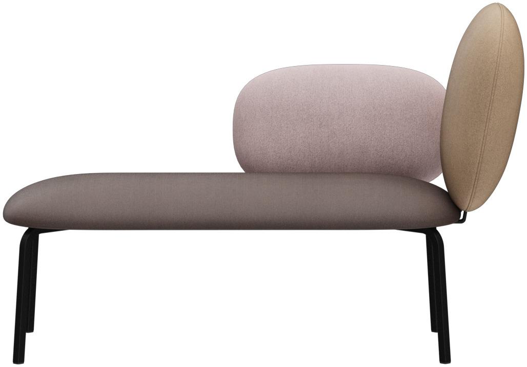 Abbildung Right-hand chaise longue Liberty Vorderansicht