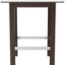 Abbildung halbhoher Tisch Dunia Seitenansicht