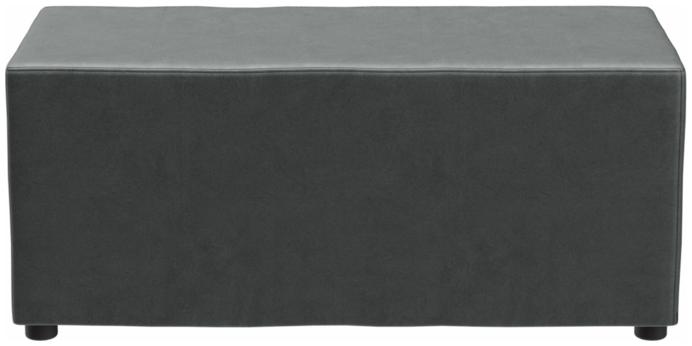 Abbildung 2-seater ottoman Corina Vorderansicht