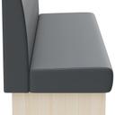 Abbildung Einzel-/Grundelement 150 cm H-Line Seitenansicht