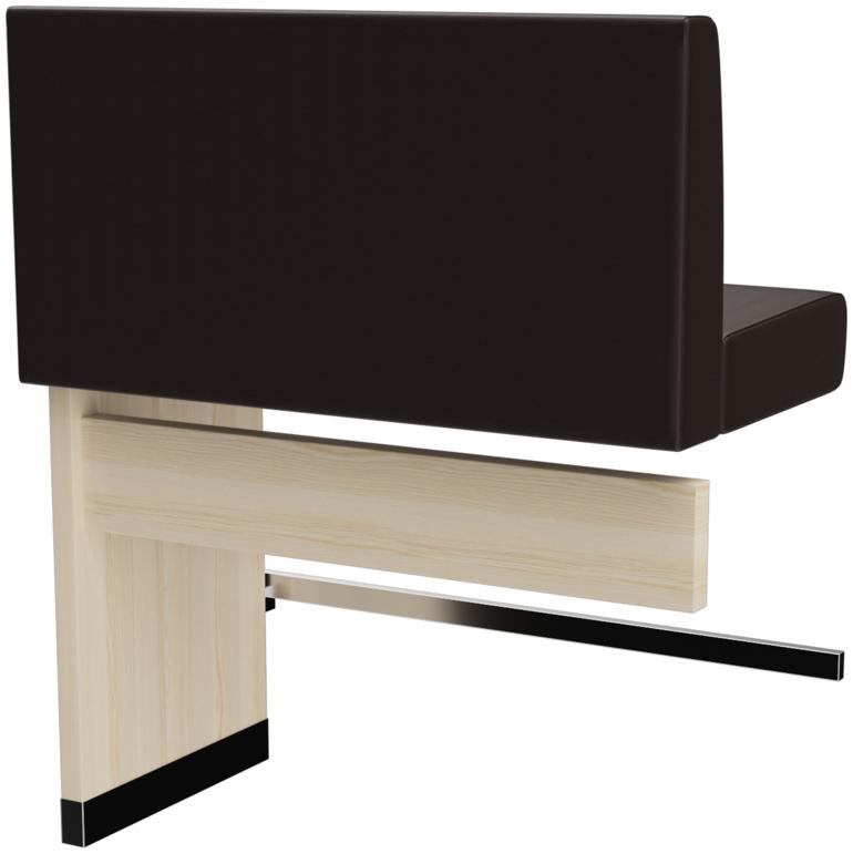 Abbildung Extension/End element 100 cm H-Line Schrägansicht
