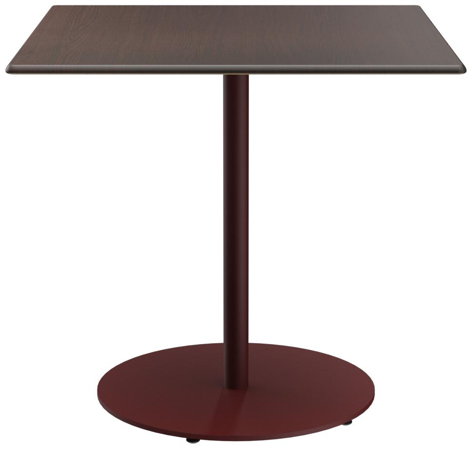 Abbildung Esstisch T12 Slim Rückansicht