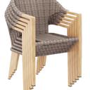 Abbildung Chaise à accoudoirs Maveno