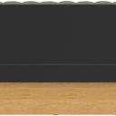 Abbildung Left-hand end element 120 cm Felipa Rückansicht