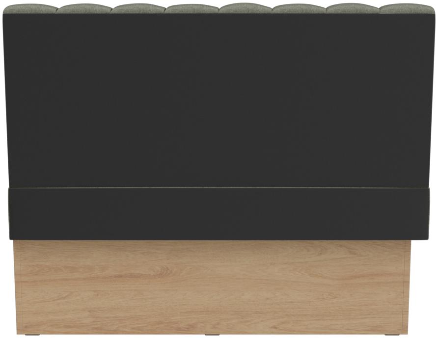 Abbildung Abschlusselement links 120cm Felipa Rückansicht