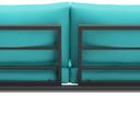 Abbildung 2-Sitzer-Element Lorcan Rückansicht