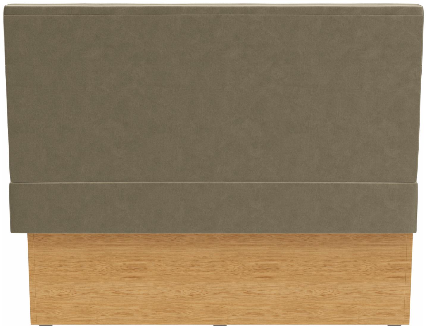 Abbildung Abschlusselement rechts 120cm Ripple Rückansicht