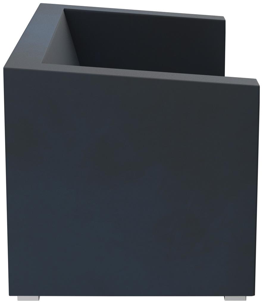 Abbildung 2-Sitzer-Element Charly Seitenansicht