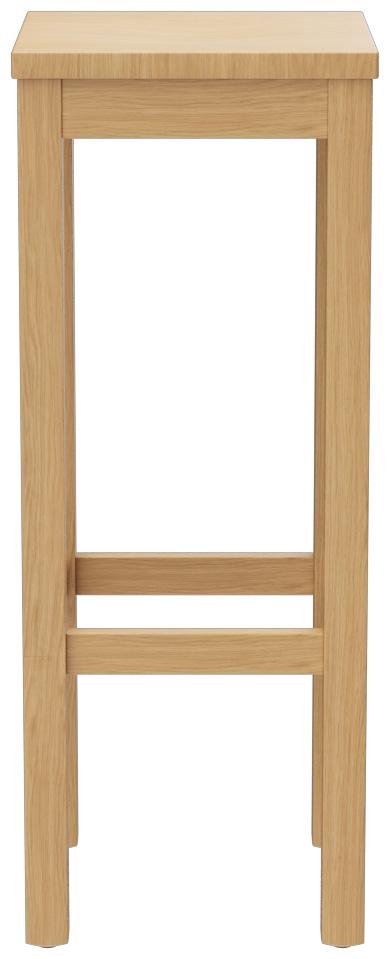 Abbildung Barhocker Delu Seitenansicht