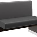 Abbildung Anbau-/Abschlusselement 100 cm H-Line Schrägansicht