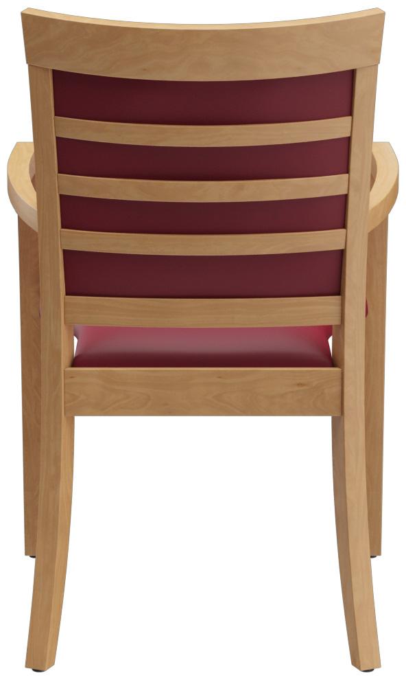 Abbildung Armstoel Mily Rückansicht