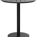 Abbildung Eettafel Kerst Slim Seitenansicht