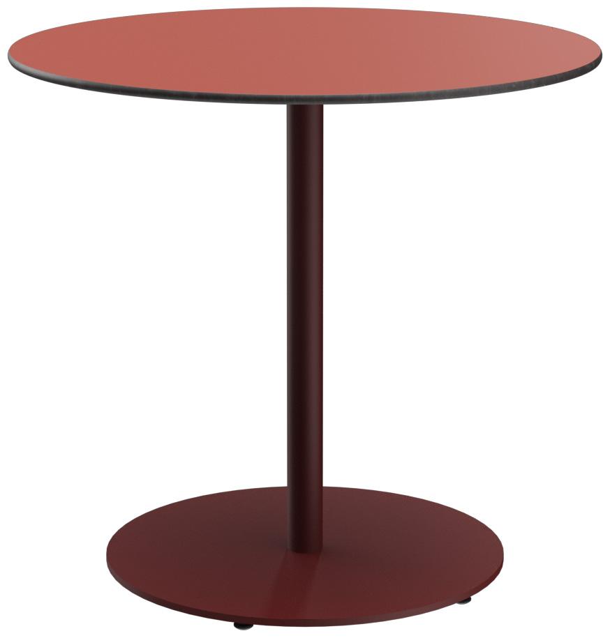 Abbildung dining table T12 Slim Rückansicht