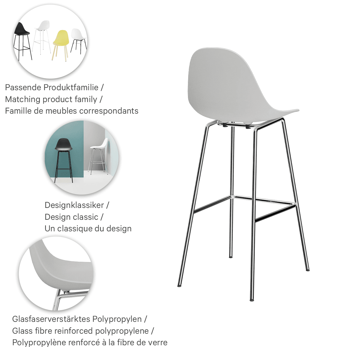 Abbildung Tabouret de bar TA