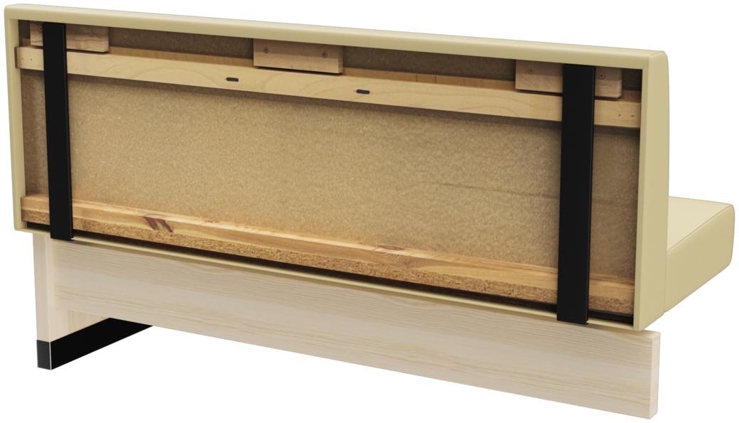 Abbildung Extension/end element 150 cm H-Line Schrägansicht