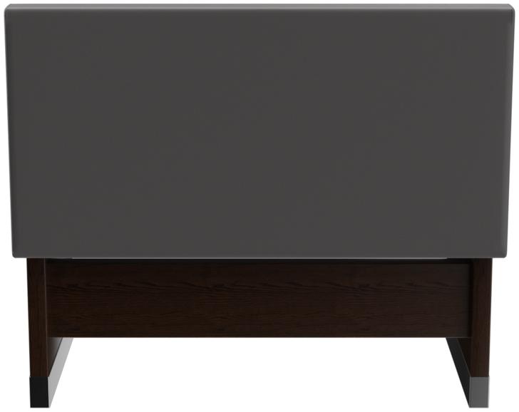 Abbildung Single/base element 100 cm H-Line Rückansicht