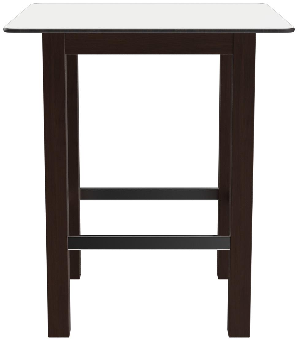 Abbildung halbhoher Tisch Dunia Rückansicht