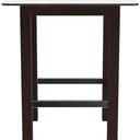 Abbildung halbhoher Tisch Dunia Rückansicht