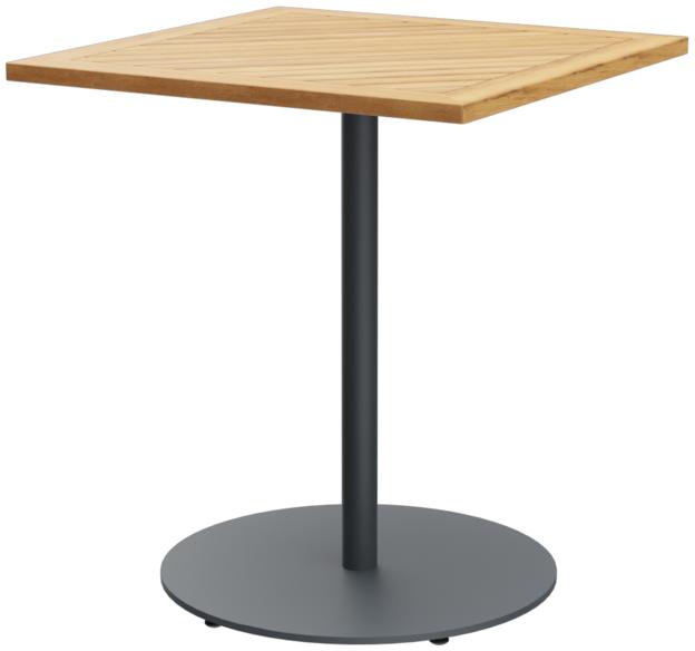 Abbildung Esstisch T12 Slim Schrägansicht