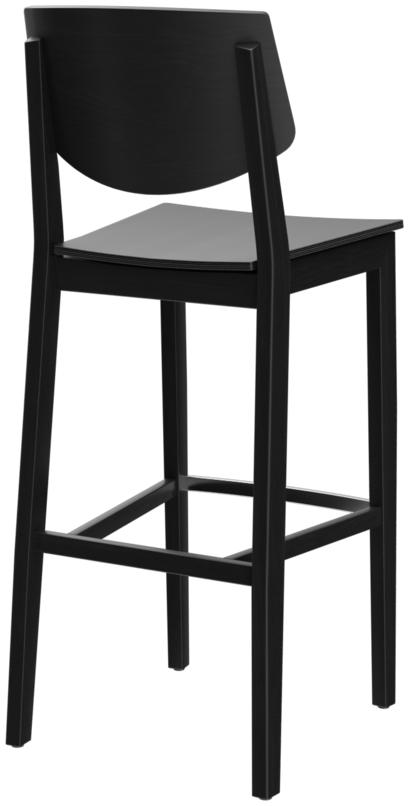 Abbildung sgabello da bar Quorum C Schrägansicht