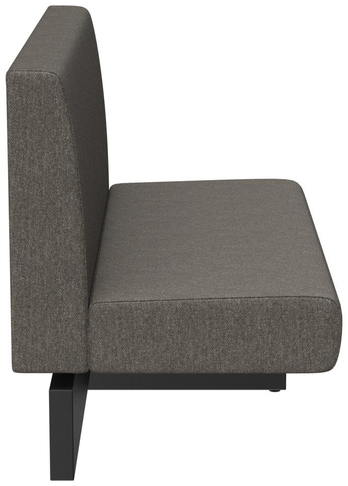 Abbildung Anbau-/Abschlusselement 100 cm H-Line Seitenansicht