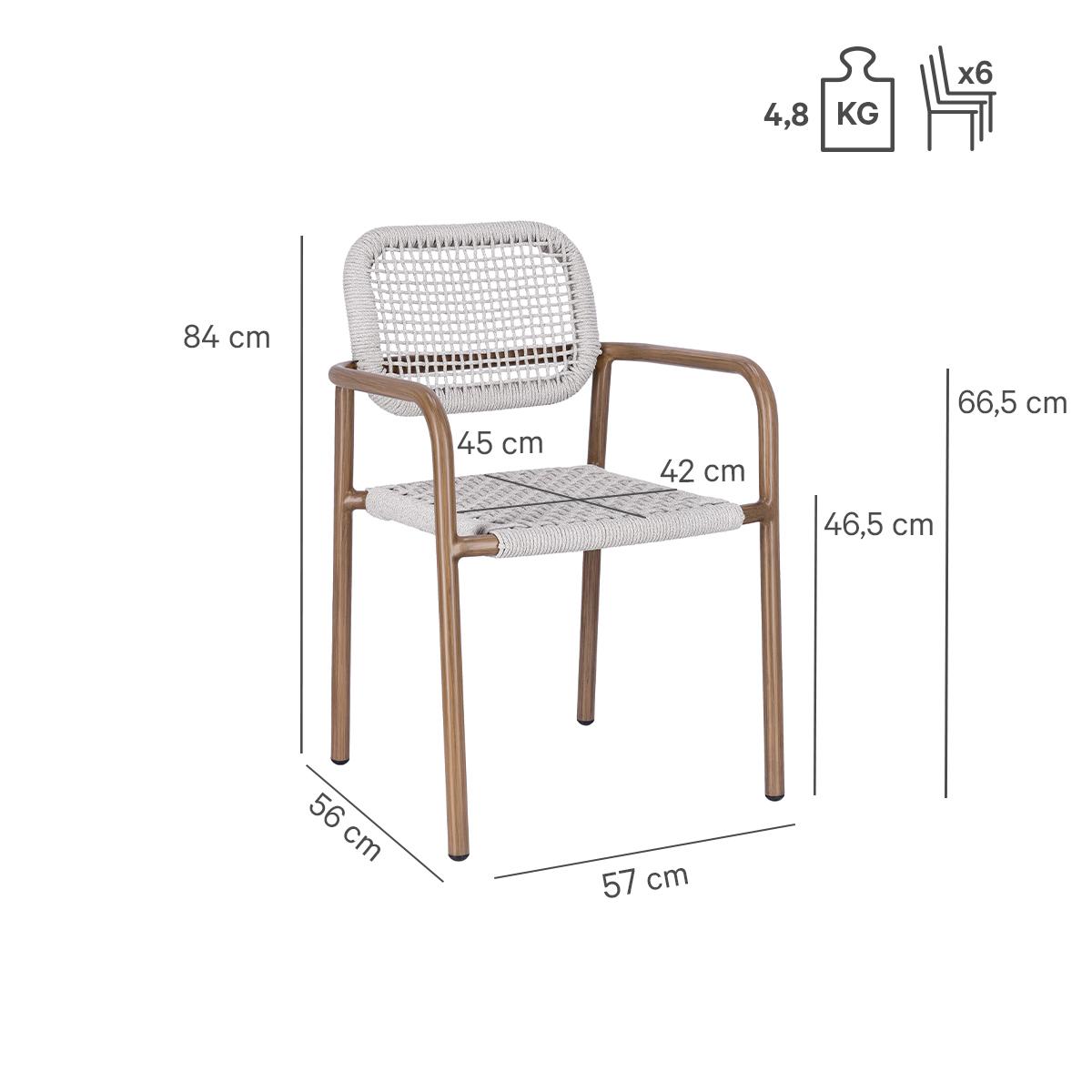 Abbildung Chaise à accoudoirs Penra