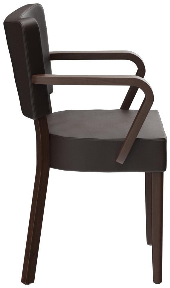 Abbildung Armstoel Damara Seitenansicht