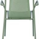 Abbildung Chaise à accoudoirs Marlis Rückansicht