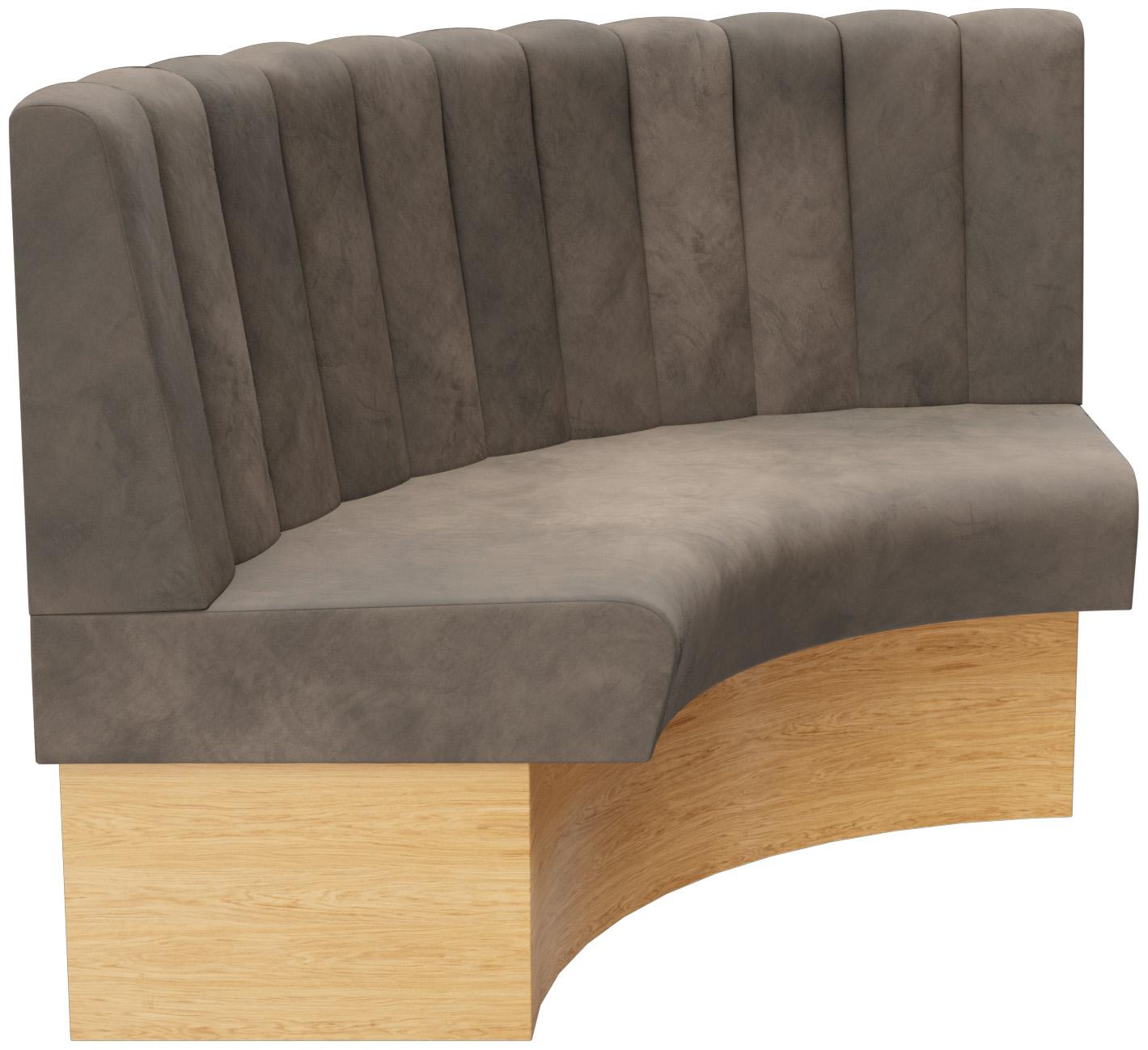 Abbildung Abschlusselement rechts rund Felipa Seitenansicht